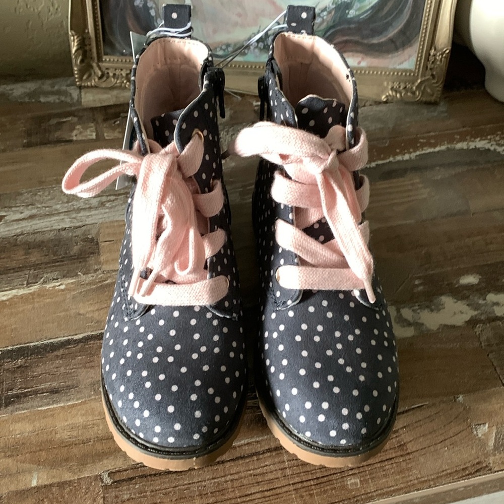 Girls Polka Dot boots
